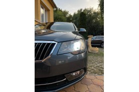 Skoda Superb 2/Octavia 2FL LED PRÉMIUM tompított szett + LED helyzetjelző /hibakódmentes